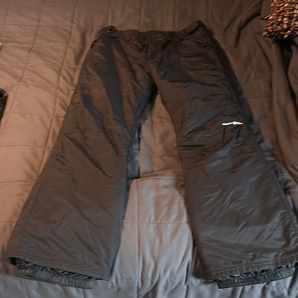 Men's Snow Black Pants